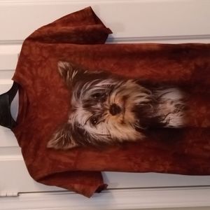 AniMall Smiling Yorkie Tee Med
